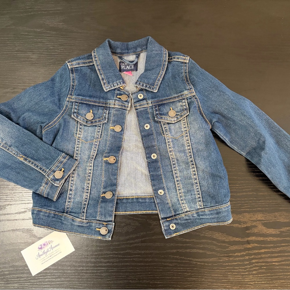 The Children's Place Classic Blue Jean Jacket